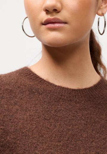 Пуловер с коротким рукавом