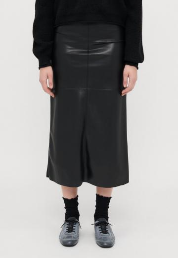 Кожаная юбка