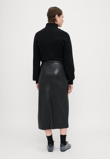 Кожаная юбка