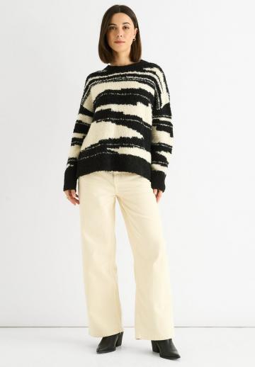 Длинный пуловер