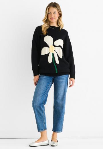 Длинный пуловер