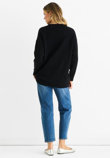 Длинный пуловер