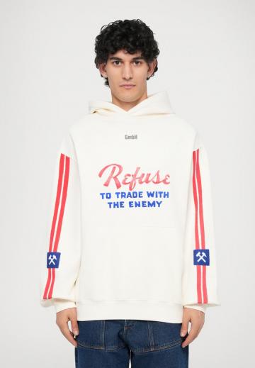 Пуловер с капюшоном