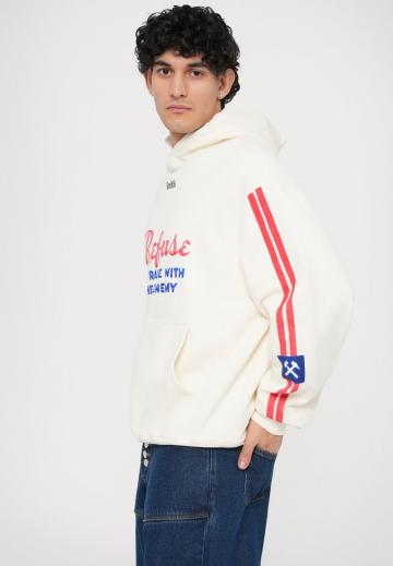 Пуловер с капюшоном