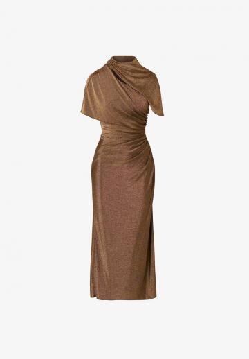 Вязаное платье