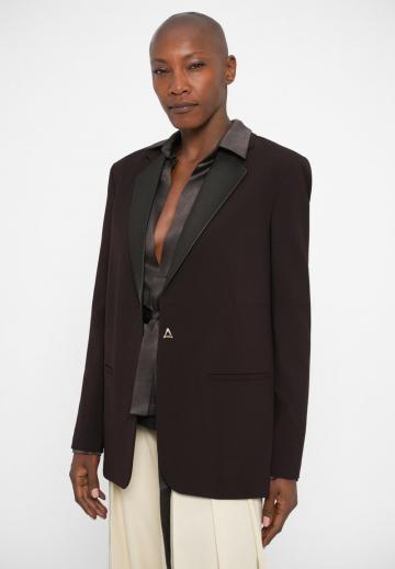 Длинный блейзер