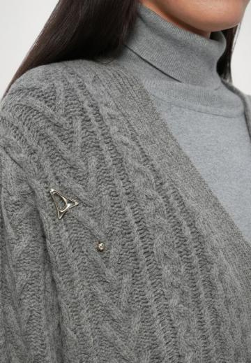 Длинный кардиган