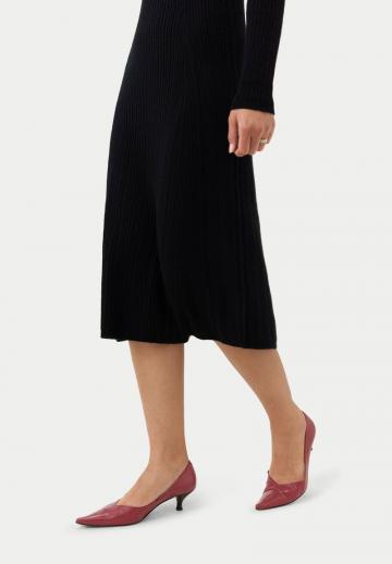 Вязаное платье