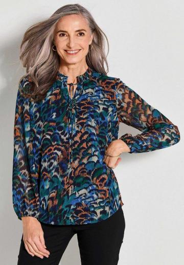 Шифоновая блузка