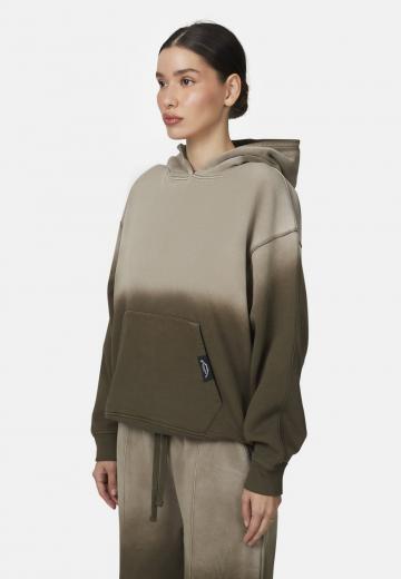 Пуловер с капюшоном