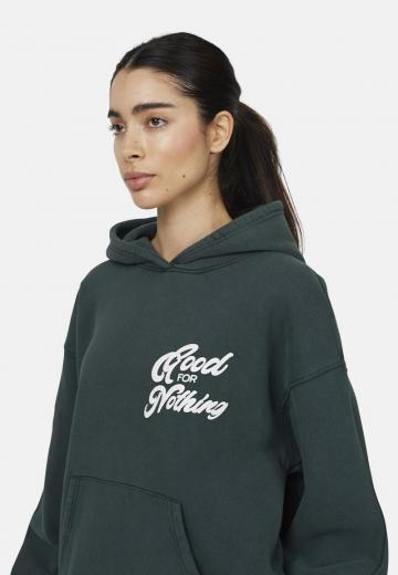 Пуловер с капюшоном