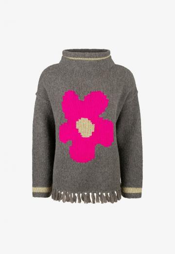 Длинный пуловер