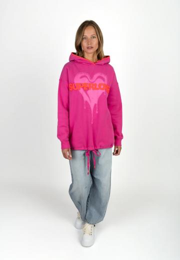 Пуловер с капюшоном