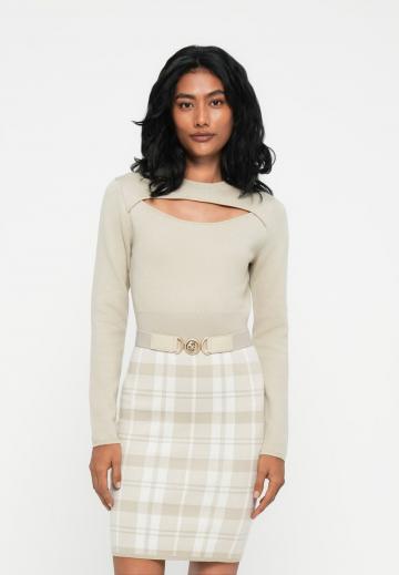 Вязаное платье