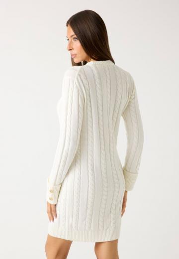 Вязаное платье