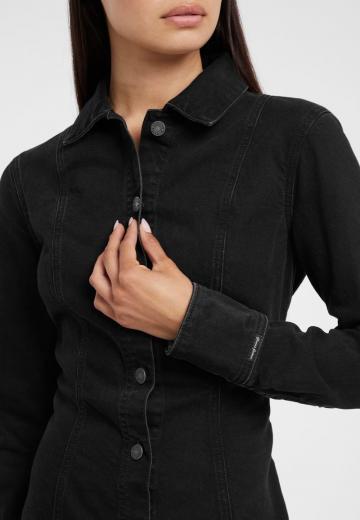 Джинсовое платье