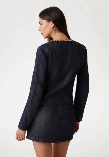 Джинсовая жилетка