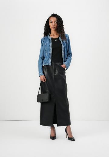 Джинсовая жилетка