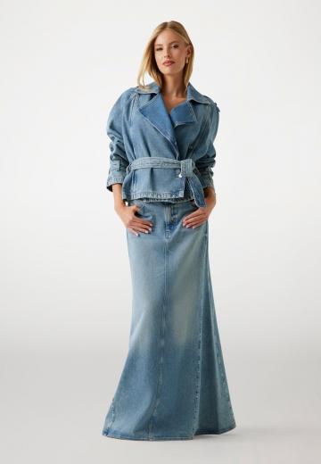 Джинсовая юбка