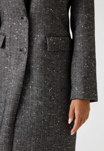 Шерстяное пальто