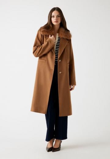 Шерстяное пальто