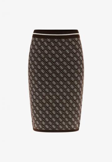 Вязаная юбка