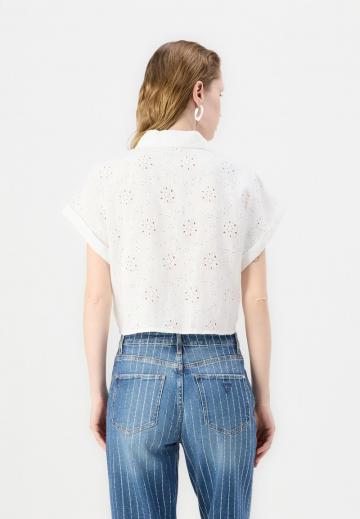 Джинсовая блузка