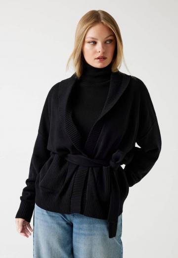 Длинный кардиган