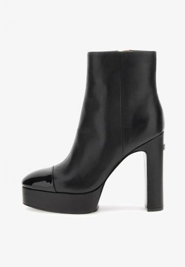 Полусапожки на высоком каблуке