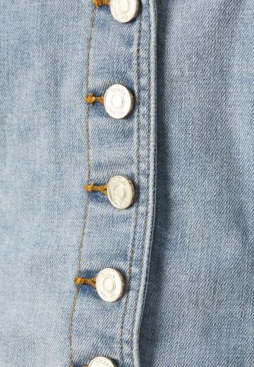 Джинсовая жилетка