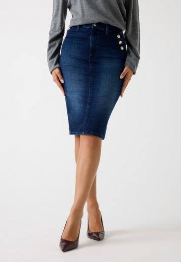 Джинсовая юбка