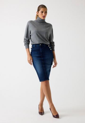 Джинсовая юбка