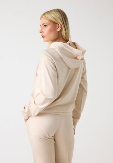 Пуловер с капюшоном