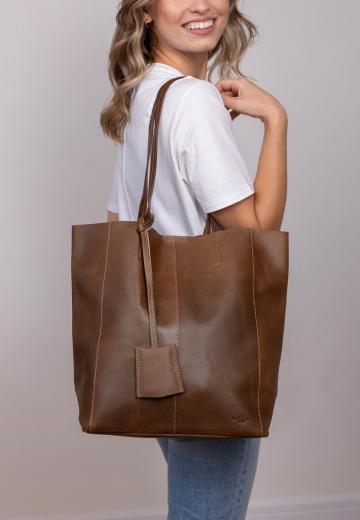 Кожаная сумка