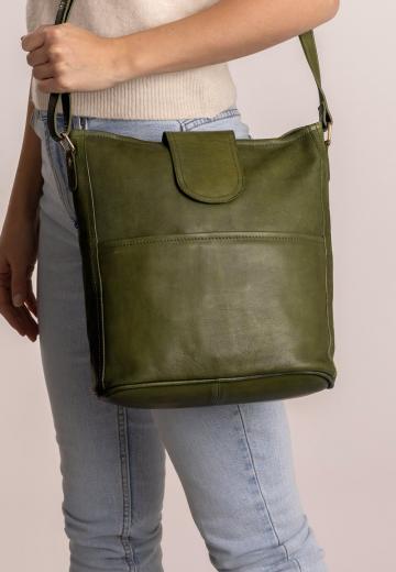 Кожаная сумка