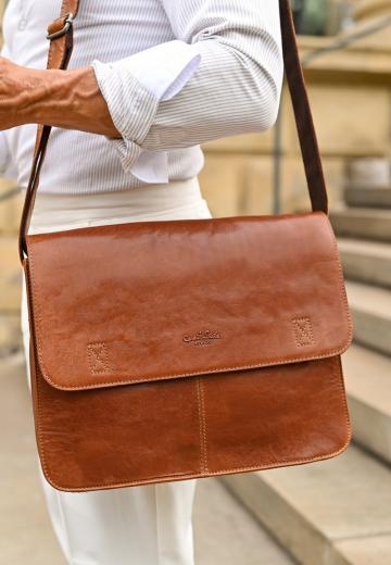 Кожаная сумка