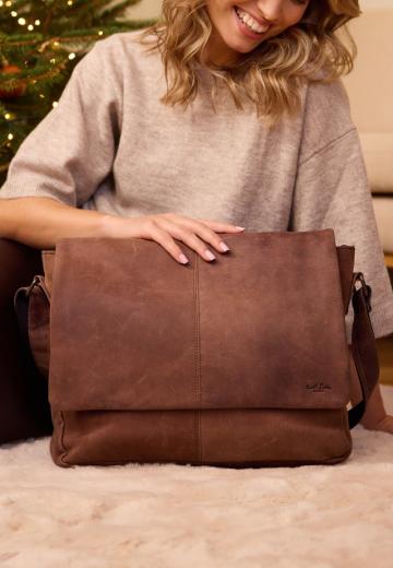 Кожаная сумка