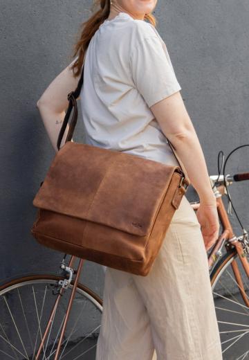 Кожаная сумка