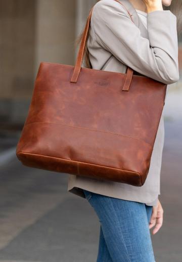 Кожаная сумка