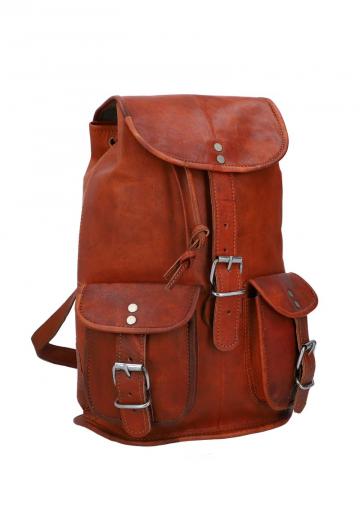 Кожаный рюкзак