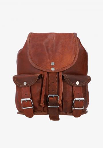Кожаный рюкзак