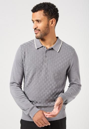 Поло с длинным рукавом