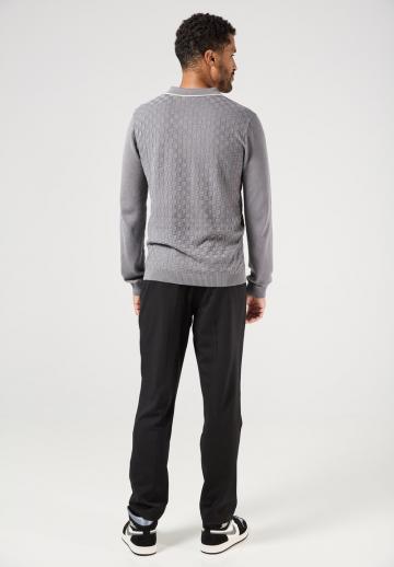 Поло с длинным рукавом