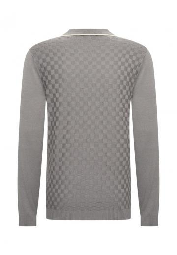 Поло с длинным рукавом