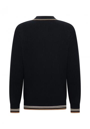 Поло с длинным рукавом