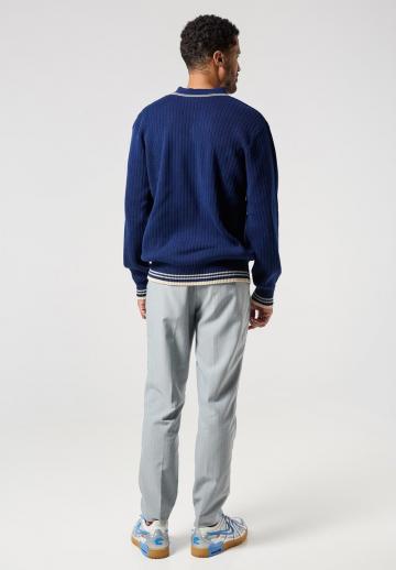 Поло с длинным рукавом