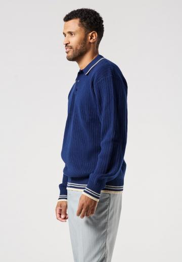 Поло с длинным рукавом