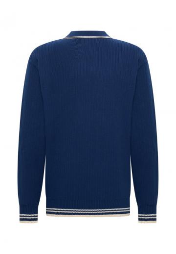 Поло с длинным рукавом