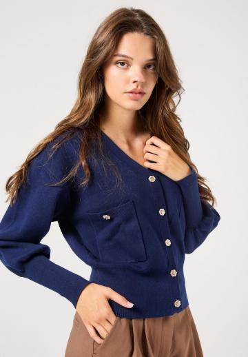 Вязаная кофта