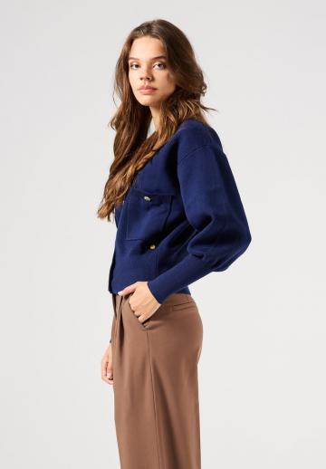 Вязаная кофта